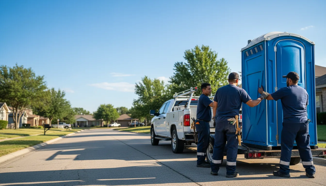 Portable Toilet Rental in Leesville, OH near me